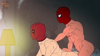 DeadpoolXSpider-Man Porn Parody