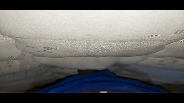 I fuck the hotel mattress standing up and cum on it.