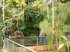 Muscle gay gaping and cumshot