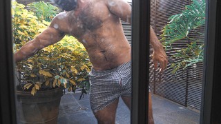 My Married Gardener Tauro was Caught with Hardon While Working on Patio [WorldStudz]