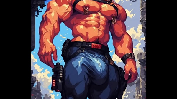 AI-Generated Ripped Beast: Your Hole Craves His Dominance