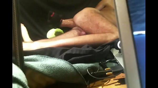 Ft Troff dildo slides in my hole. retro