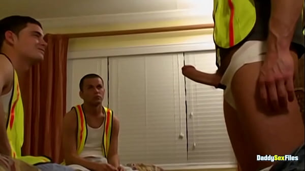 DaddysexFiles: Newbie Felix Andrews tight holes takes Richie Sabatini and Andrew Justice fat cock