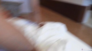 BIGSTR – The Horny Hunter Makes Two Handsome Friends Kiss Before Fucking Them Both On The Bed