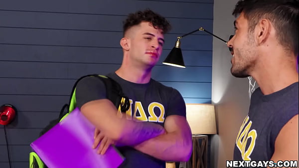 Fraternity president Nico Coopa MUST ace his English final or face academic suspension