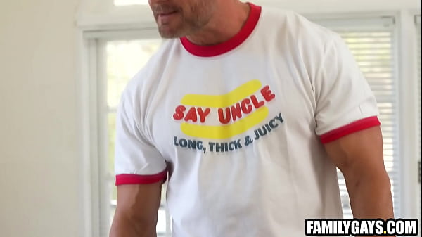 Hung stepson fucks stepdad