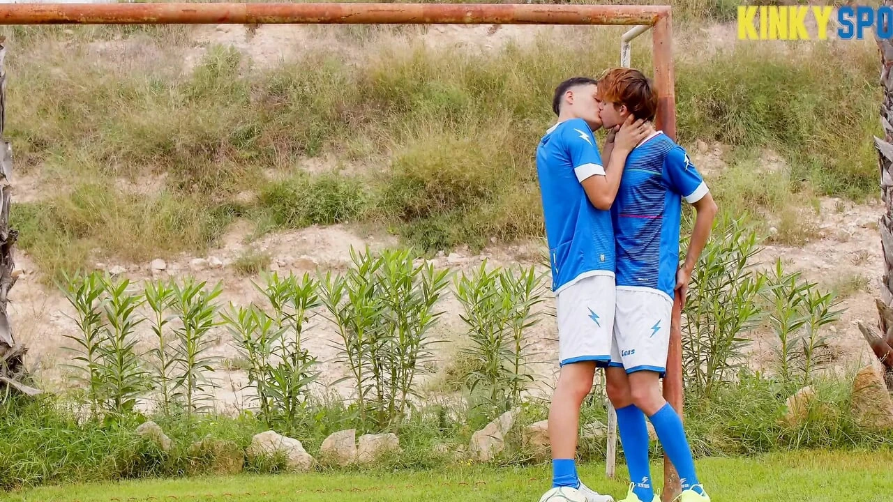 Soccer bro attacks his pal again!